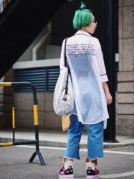 「MONKI」｜miskyさん（レディース・160cm）の夏コーディネート