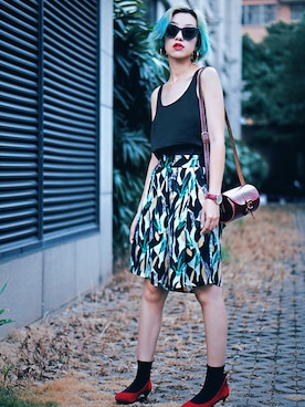 「MONKI」｜miskyさん（レディース・160cm）の夏コーディネート