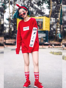 「SUNPOCKET（サンポケット）のアイテム」を使った、miskyさん（レディース・160cm）の秋コーディネート