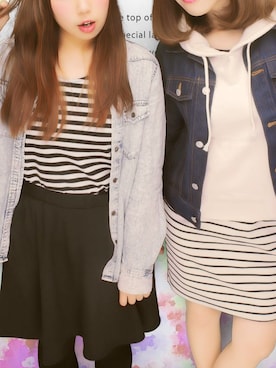 ｐｏｎｍｉｙｕさん（レディース・156cm）の春コーディネート