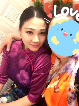 「N（エヌ）のアイテム（ワンピース/ドレス）」を使った、Vanessa Tongさん（レディース・163cm）の夏コーディネート