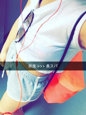 「プール」｜h.さん（レディース・155cm・10代）の夏コーディネート