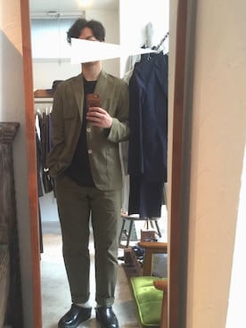 「AURALEE」｜AQUAさん（メンズ・173cm）の春コーディネート