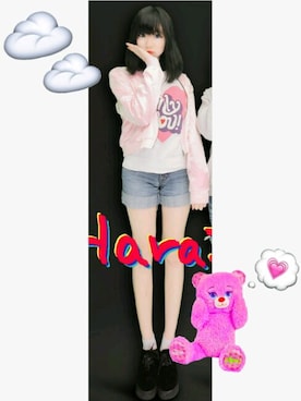 「WC（ダブル シー）のアイテム（ブルゾン）」を使った、千 弥 生 .さん（レディース・164cm）の冬コーディネート