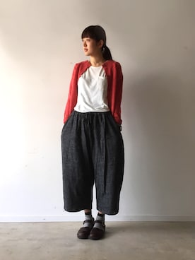 「NAOT（ナオト）のアイテム」を使った、よしさん（レディース・167cm）の秋コーディネート