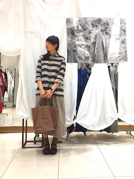 「NAOT（ナオト）のアイテム」を使った、よしさん（レディース・167cm）の秋コーディネート