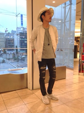 nano・universe 札幌ステラプレイス STAFFさん（メンズ・170cm）の夏コーディネート