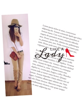 「INNES（イネス）のアイテム」を使った、smamaさん（レディース・163cm）の秋コーディネート