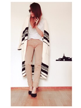 「INNES（イネス）のアイテム」を使った、smamaさん（レディース・163cm）の秋コーディネート