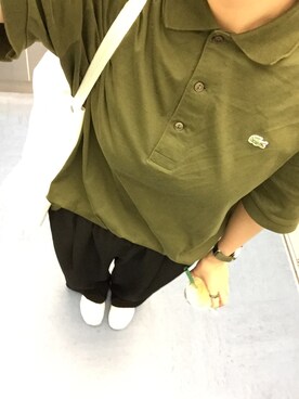 「TIMEX（タイメックス）のTIMEX / Weekender クロノグラフ（アナログ腕時計）」を使った、ayakaさん（レディース・164cm）の夏コーディネート
