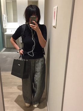 「TIMEX（タイメックス）のTIMEX / Weekender クロノグラフ（アナログ腕時計）」を使った、ayakaさん（レディース・164cm）の秋コーディネート