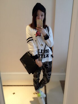 雨夜静静ACAさんのコーディネート