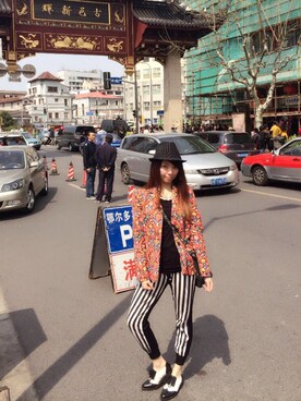 雨夜静静ACAさんのコーディネート