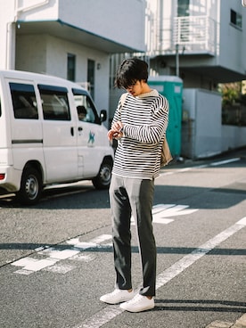 Teiさん（メンズ・180cm）の冬コーディネート