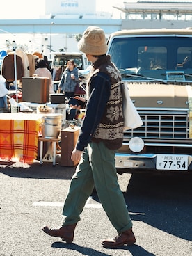 Teiさん（メンズ・180cm）の冬コーディネート