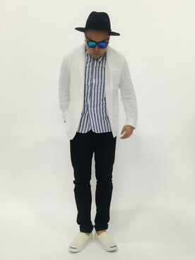 ナカガワ リュウさん（メンズ・172cm）の春コーディネート