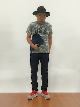 「24SURF_（トゥーフォーサーフ）のアイテム」を使った、ナカガワ リュウさん（メンズ・172cm）の春コーディネート