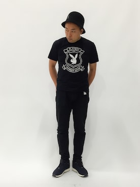 「zxflux」｜ナカガワ リュウさん（メンズ・172cm）の夏コーディネート