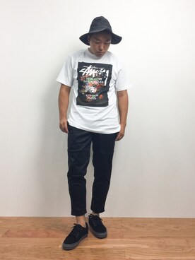 ナカガワ リュウさん（メンズ・172cm）の夏コーディネート