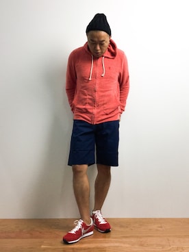 「nike challenger」｜ナカガワ リュウさん（メンズ・172cm）の夏コーディネート