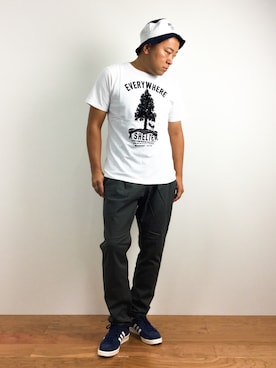 ナカガワ リュウさん（メンズ・172cm）の夏コーディネート