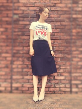 「UNIQLOコーデ」｜CANAさん（レディース・162cm）の夏コーディネート