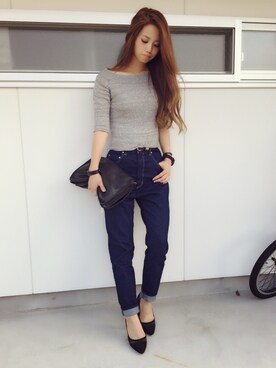 CANAさん（レディース・162cm）の夏コーディネート