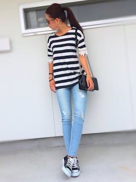 CANAさん（レディース・162cm）の夏コーディネート