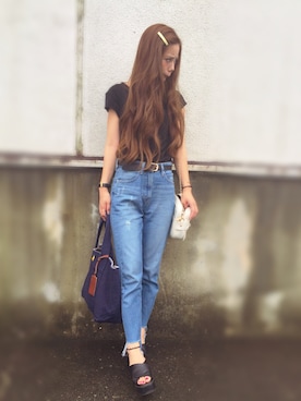 CANAさん（レディース・162cm）の夏コーディネート