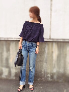 CANAさん（レディース・162cm）の夏コーディネート