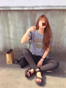 CANAさん（レディース・162cm）の夏コーディネート