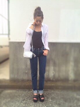 CANAさん（レディース・162cm）の夏コーディネート