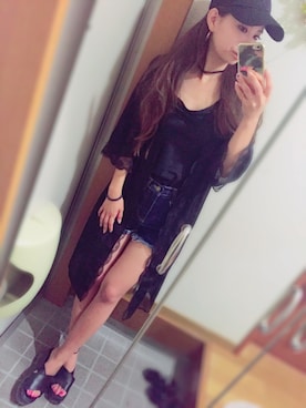 CANAさん（レディース・162cm）の夏コーディネート