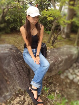 CANAさん(レディース・162cm)の夏コーディネート