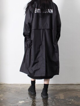 「STYLE」｜「アイテム（ナイロンジャケット）」を使った、김도현さん（レディース・161cm）の秋コーディネート