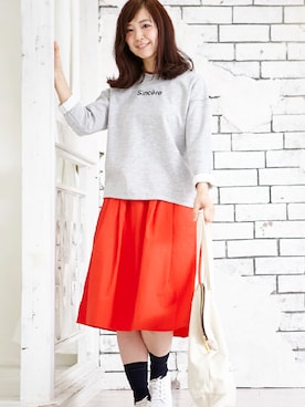 「ボストンバッグ」｜WEBSTOREstaffさん（レディース・160cm）の春コーディネート