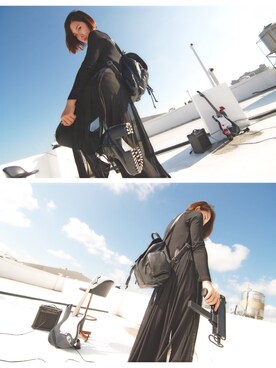 「hot」｜Yu Johnさん（レディース・158cm・10代）の夏コーディネート