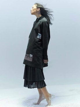 「XIWI（シーウィー）のアイテム（トップス）」を使った、XIWIさん（メンズ・172cm）の夏コーディネート