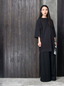 「XIWI（シーウィー）のアイテム（トップス）」を使った、XIWIさん（メンズ・172cm）の夏コーディネート