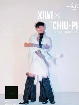 「XIWI（シーウィー）のアイテム（トップス）」を使った、XIWIさん（メンズ・172cm）の秋コーディネート