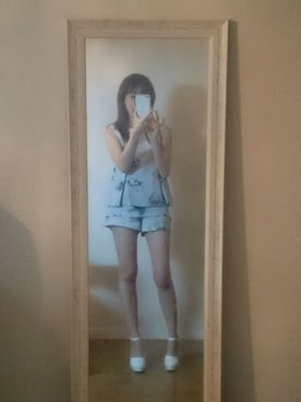 「one way（ワンウェイ）のアイテム（シューズ）」を使った、kacoさん（レディース・158cm）の春コーディネート
