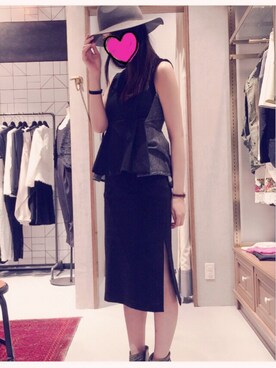 「職場スタイル」｜黒宮 ゆうみさん（レディース・163cm）の春コーディネート