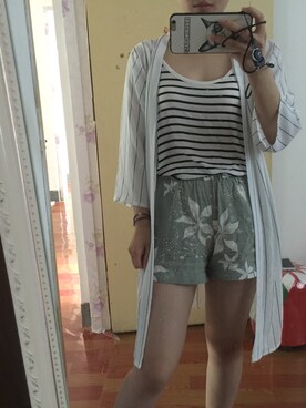 「WITCHERY（ウィッチェリ）のアイテム」を使った、小神仙さん（レディース・150cm）の秋コーディネート