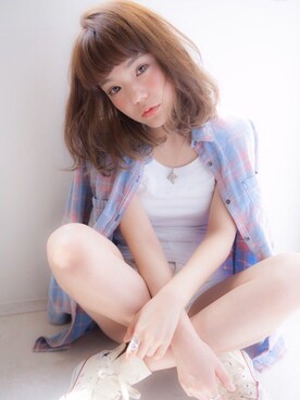 長澤メイさん（レディース・161cm）の春コーディネート