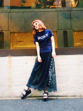 長澤メイさん（レディース・161cm）の夏コーディネート