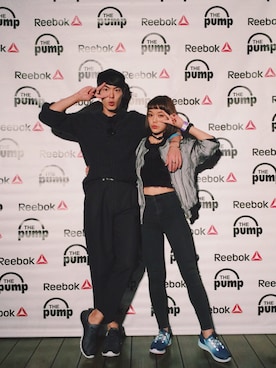 「FAD THREE（ファドスリー）のアイテム（ジャケット/アウター）」を使った、長澤メイさん（レディース・161cm）の秋コーディネート