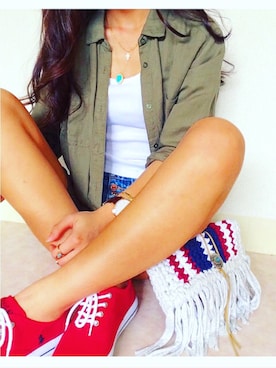 Yuu.さん（レディース・158cm）の夏コーディネート