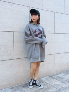 「I&ME（アイアンドミー）のアイテム」を使った、庄司彩夏さん（レディース・159cm）の秋コーディネート