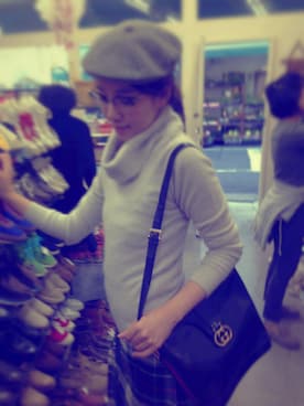 「タータンチェック」｜m.m.m.ko3さん（レディース・162cm）の冬コーディネート