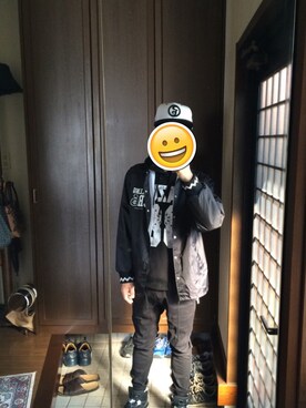 「ROLLING CRADLE（ローリングクレイドル）のアイテム（ジャケット/アウター）」を使った、YuUYAさん（メンズ・171cm）の秋コーディネート